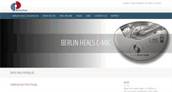 Desktop Screenshot of berlinheals.de