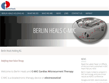 Tablet Screenshot of berlinheals.de